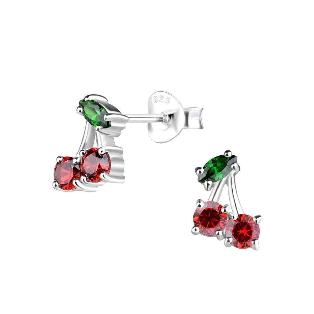 Cherry Stud Earrings