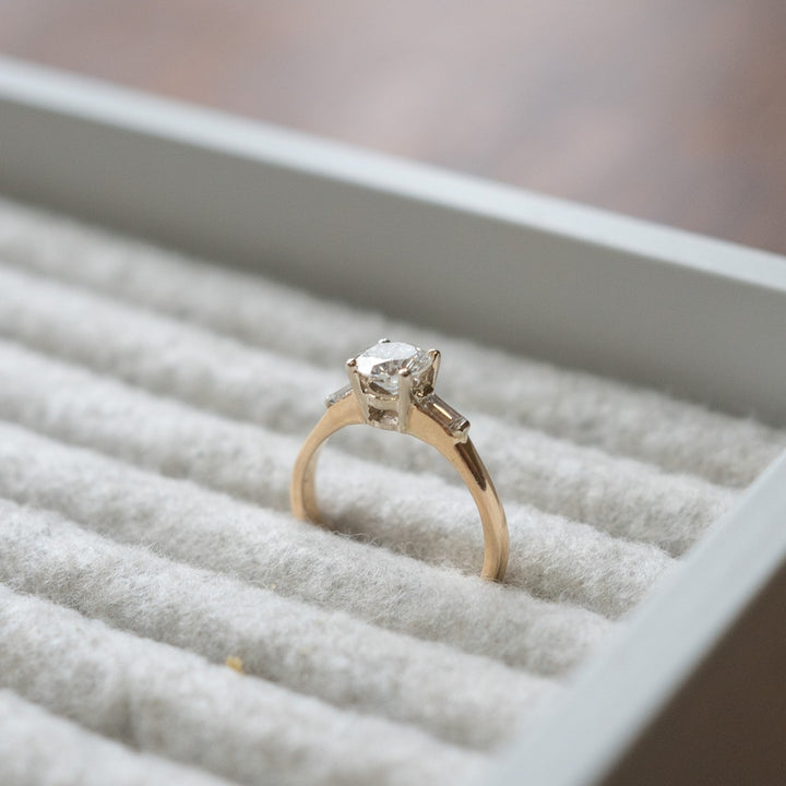 1.2 Carat Three Stone Diamond Ring