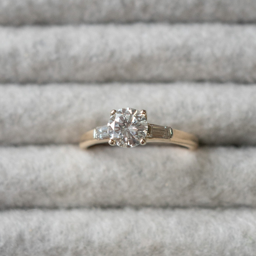 1.2 Carat Three Stone Diamond Ring