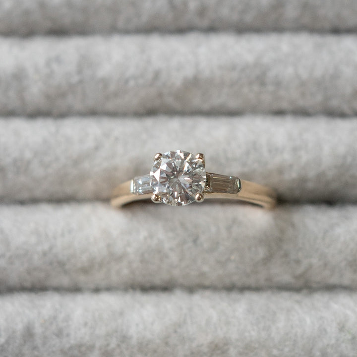 1.2 Carat Three Stone Diamond Ring