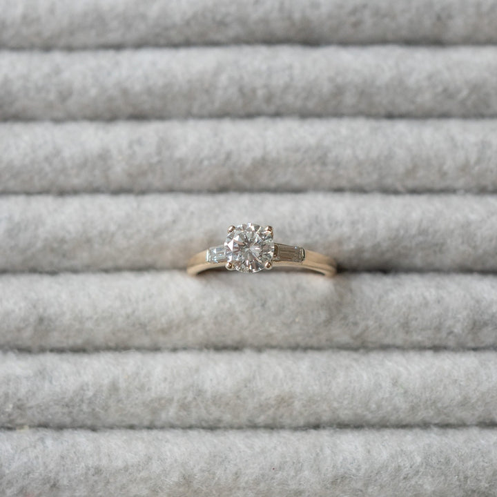 1.2 Carat Three Stone Diamond Ring