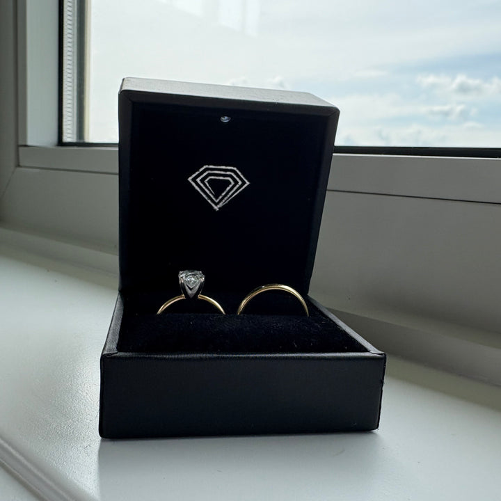 1.50 Carat Lab-Grown Oval Solitaire Diamond Engagement Ring