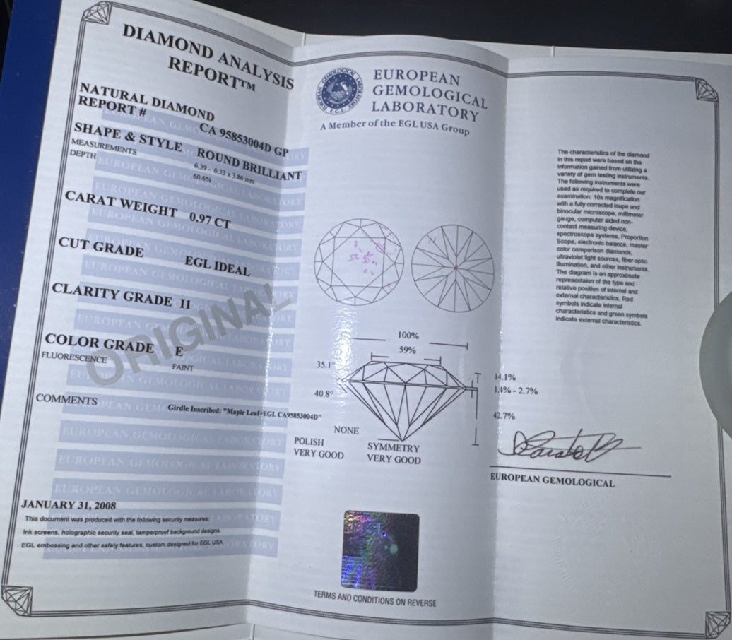 2.35 Carat Double-Halo Diamond Engagement Ring