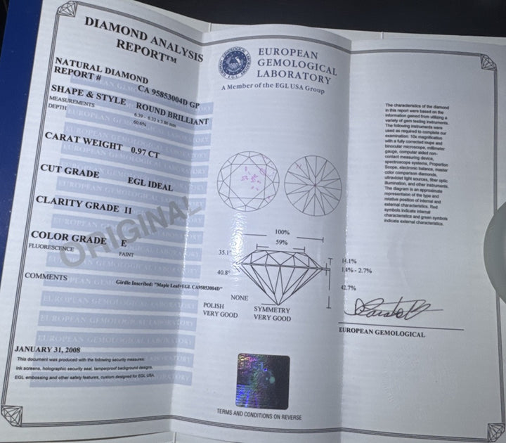 2.35 Carat Double-Halo Diamond Engagement Ring