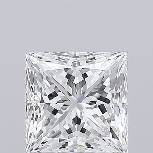 Natural 1.7 Carat Princess Cut Diamond Video