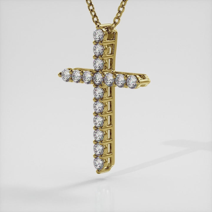 Cross Diamond Necklace